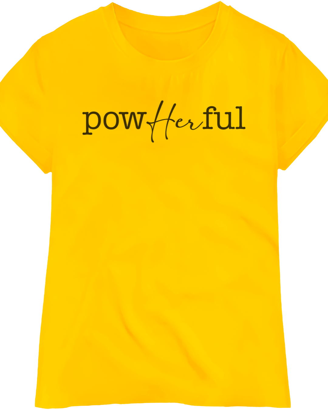 "powHERful" Statement Tee