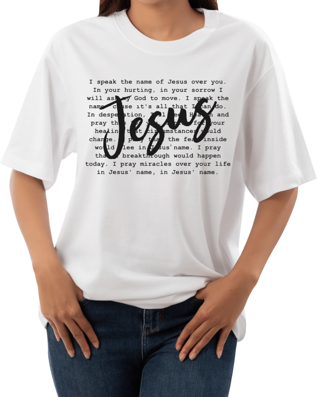 Jesus Script Tee