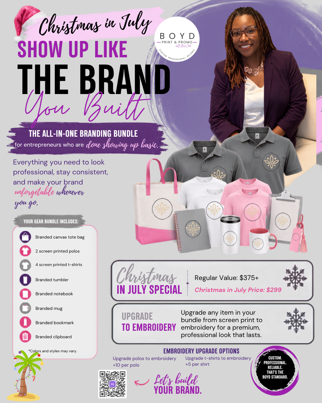 Christmas in July Business Branding Bundle
