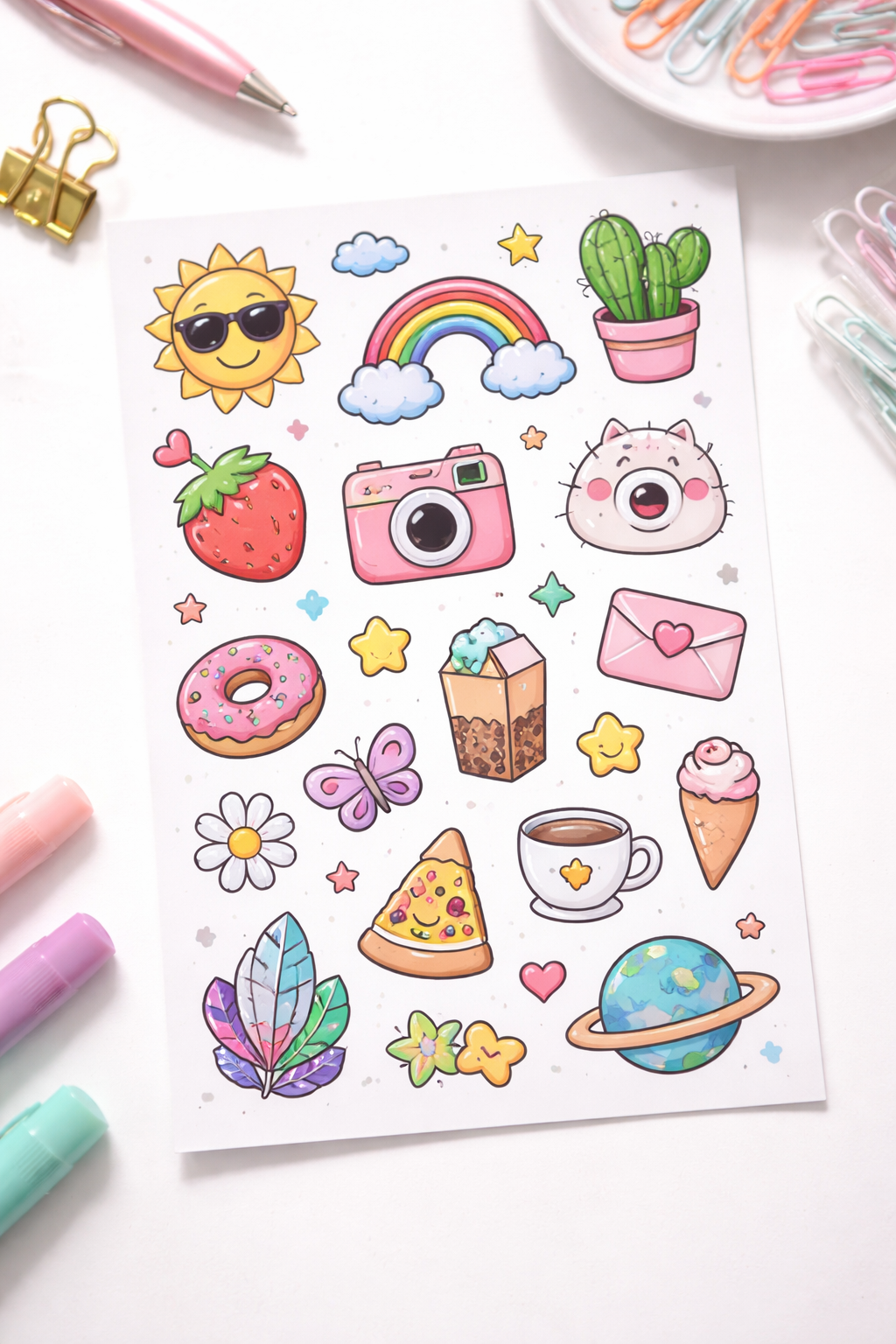Custom Stickers – Personalized Sticker Sheets (Water Resistant)