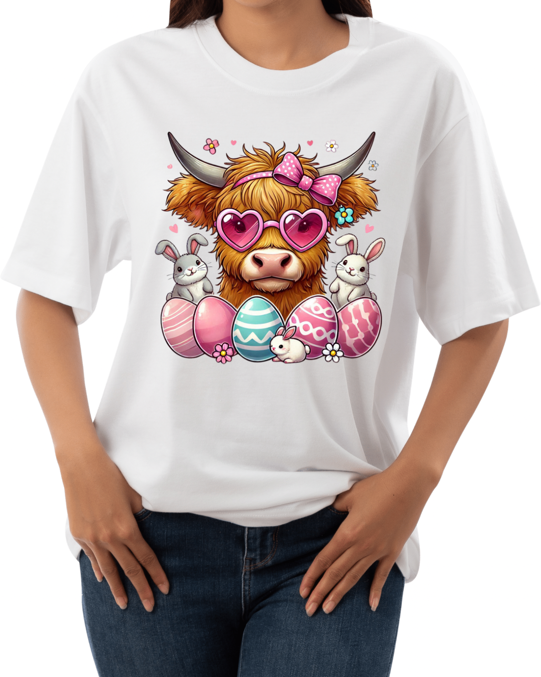 Easter Highland Cow