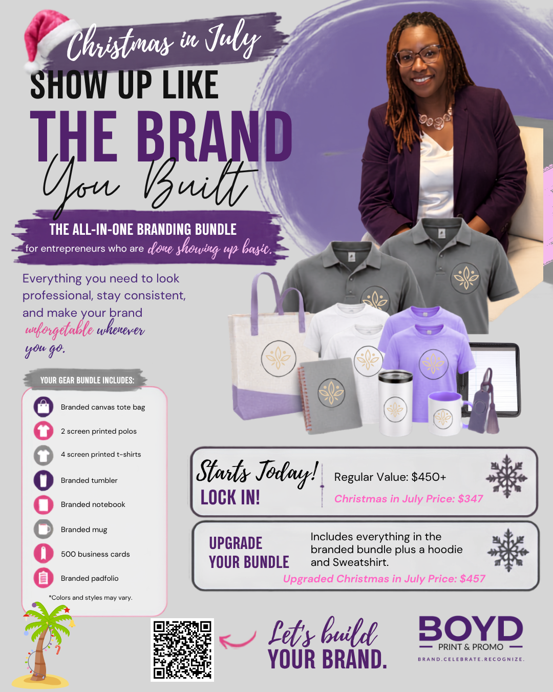 Christmas in July Business Branding Bundle
