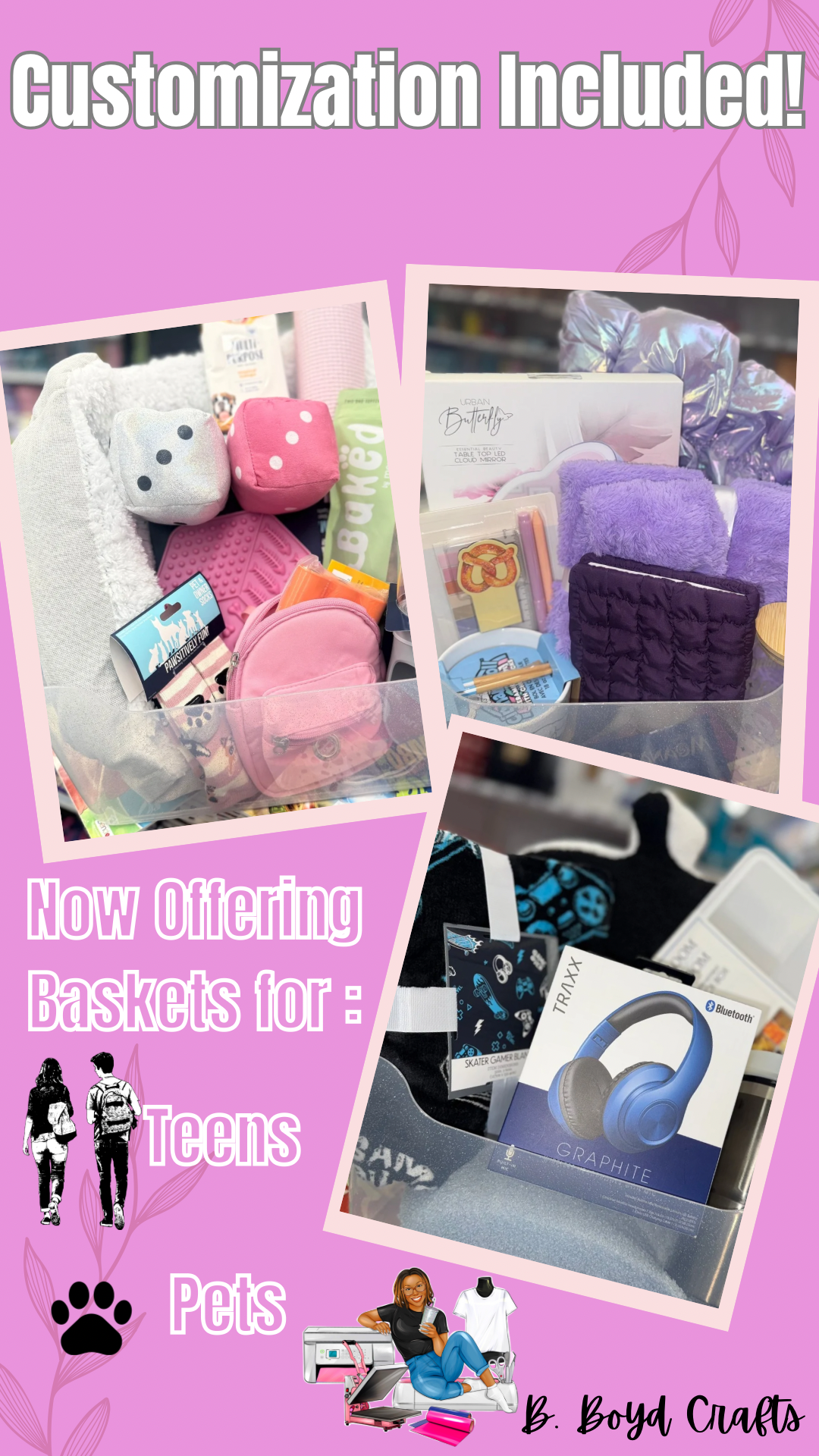 Personalized Easter Baskets