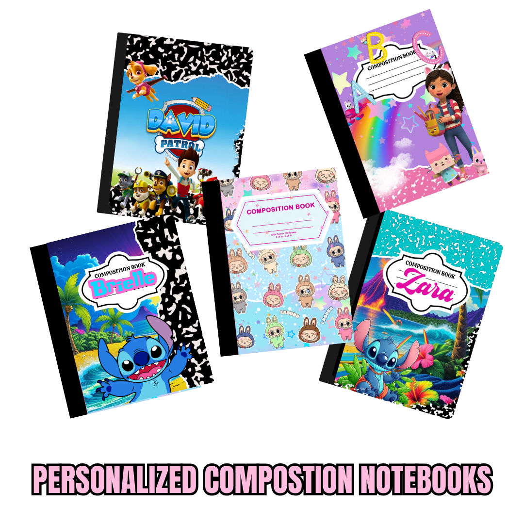 Essentials Bundle | Custom School Supplies Bundles | Back To School | Personalized School Supplies