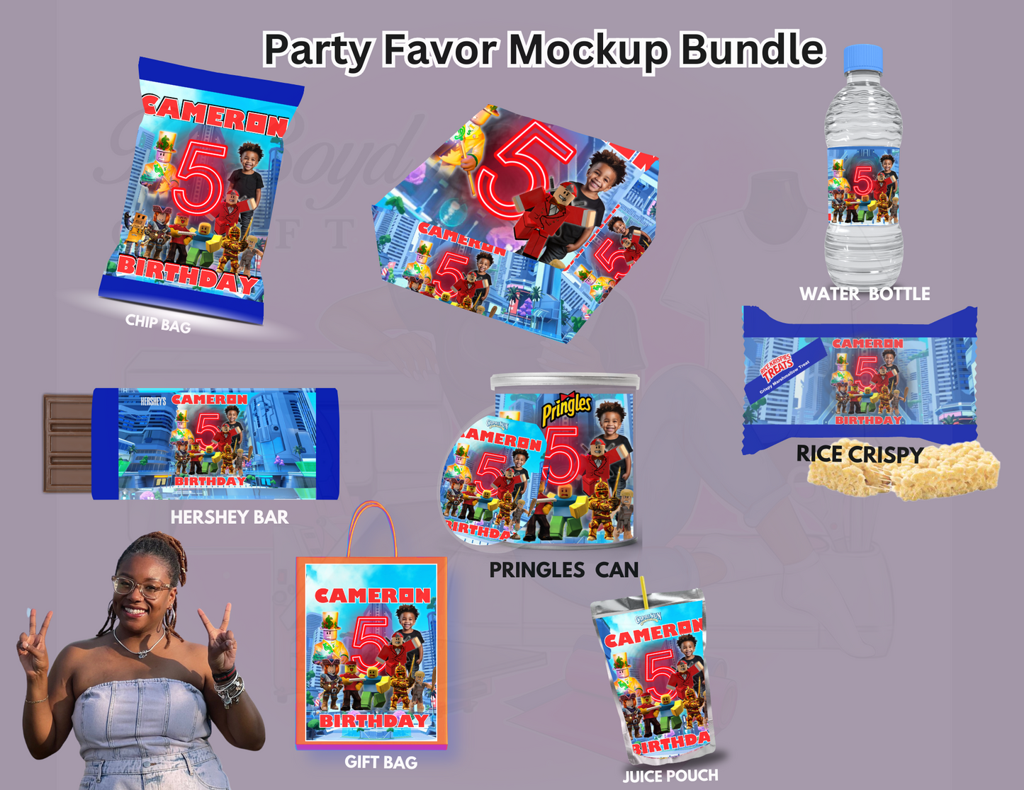 Custom Party Favors