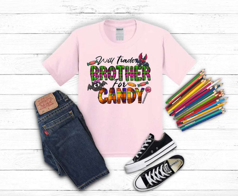 Will Trade For Candy | Sister Brother Halloween