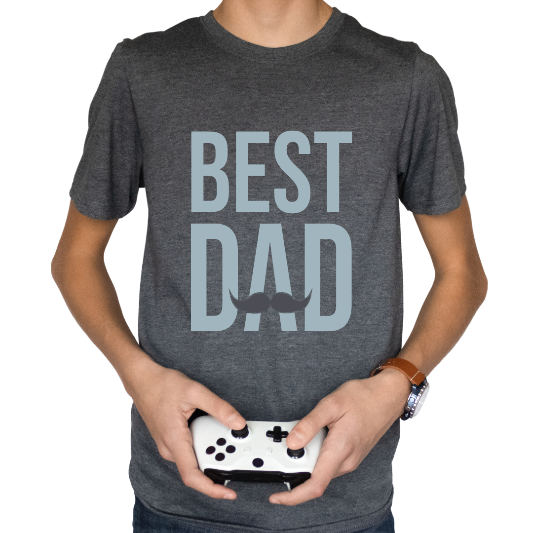 “Best Dad” T-Shirt – Simple, Bold, Classic