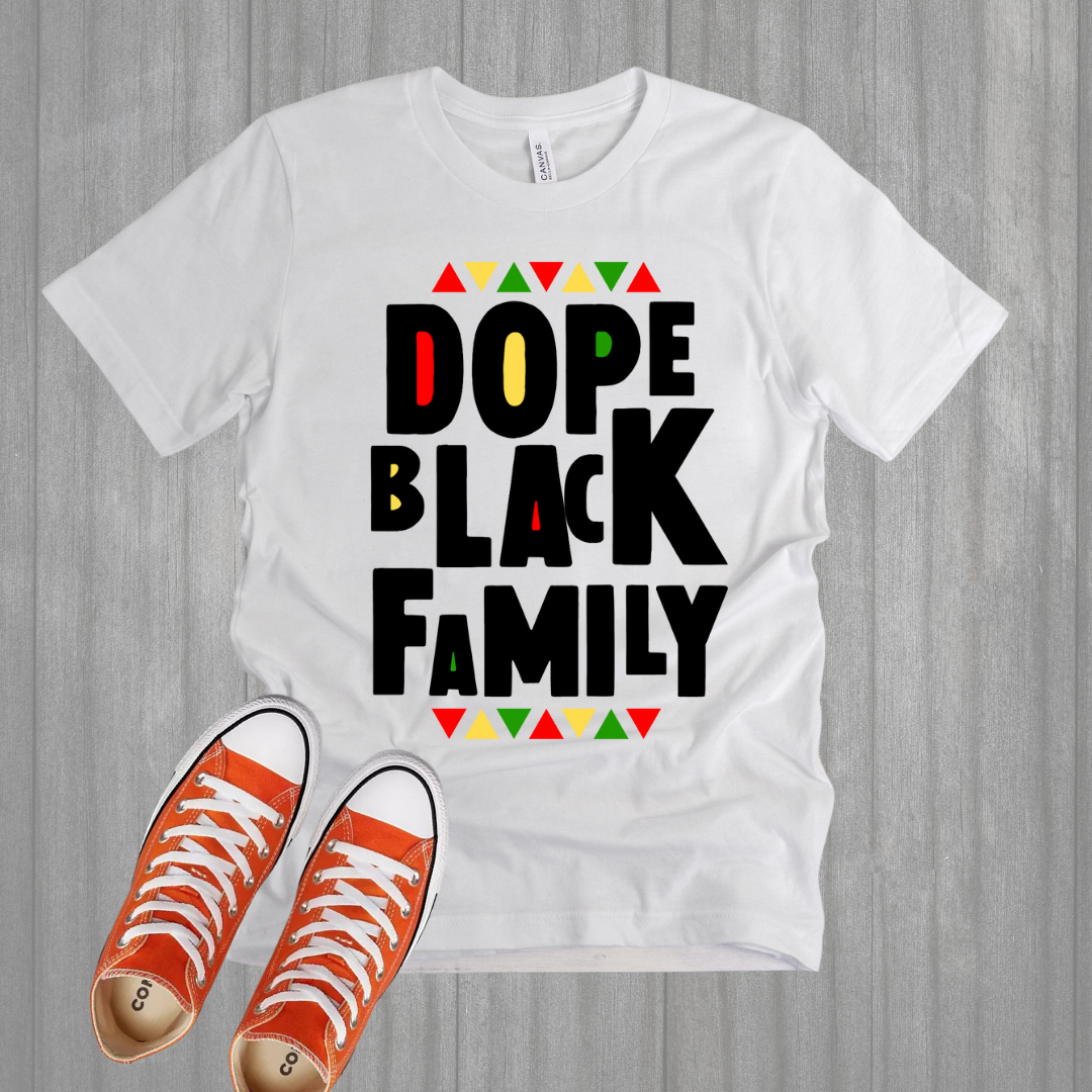 Dope Black Family Tees