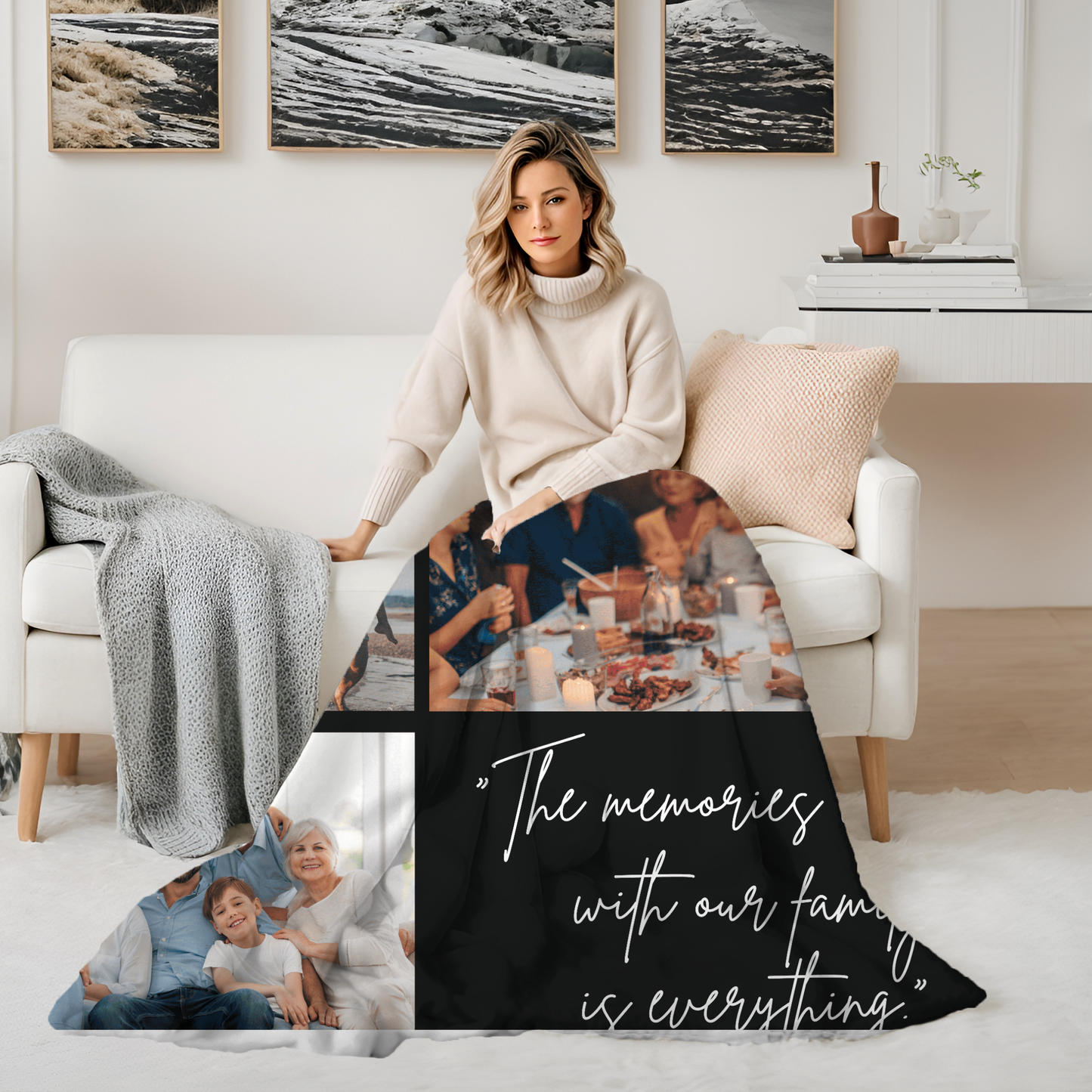 Photo Collage Blanket (60x80)