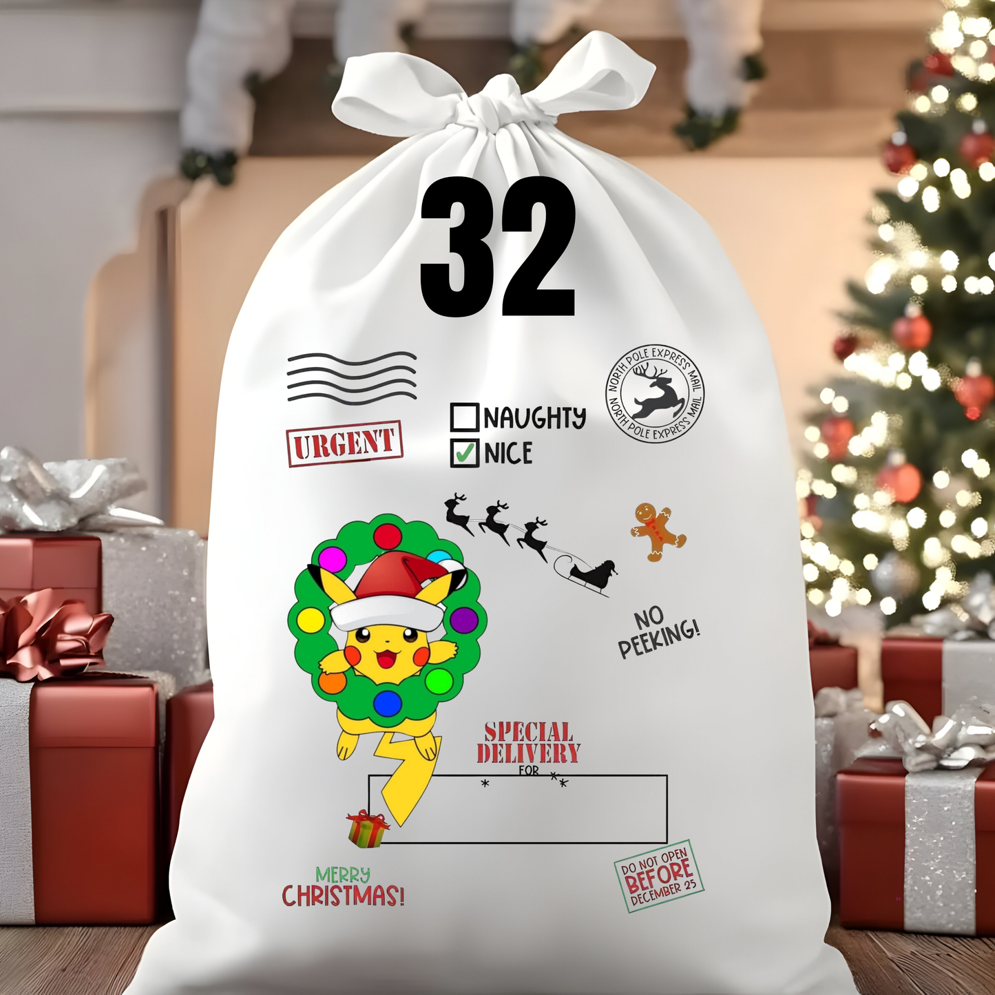 Character Santa Sacks