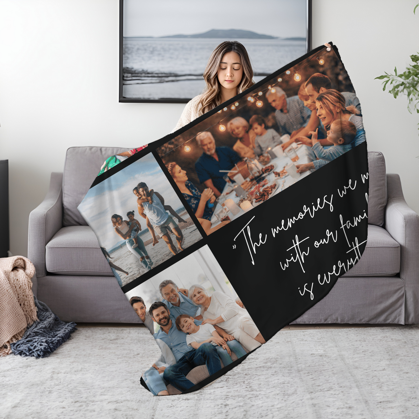 Photo Collage Blanket (60x80)