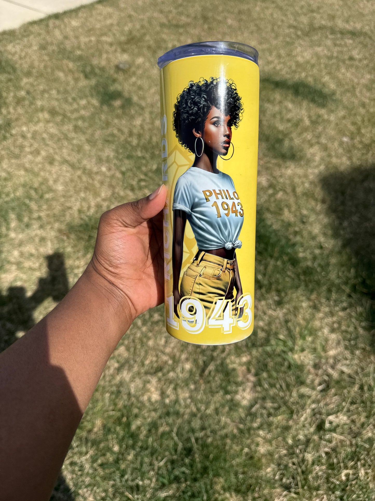 Alpha Alpha Sigma Philo Affiliates 20oz Tumbler