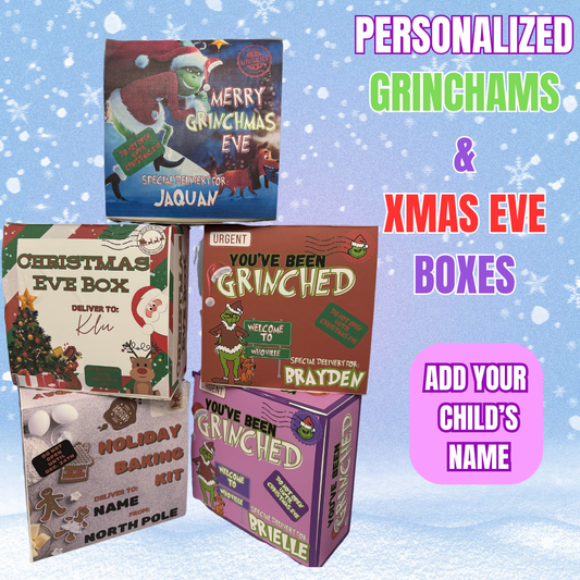 Christmas Eve/Mean Green Gift Boxes