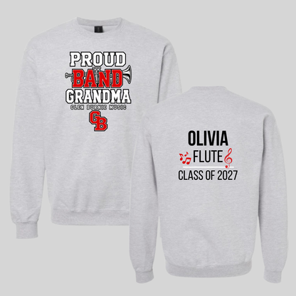 Proud Band Family – Personalized GBHS Music Sweatshirt & Hoodie