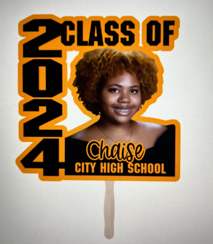 Grad Fans (Set of 6)