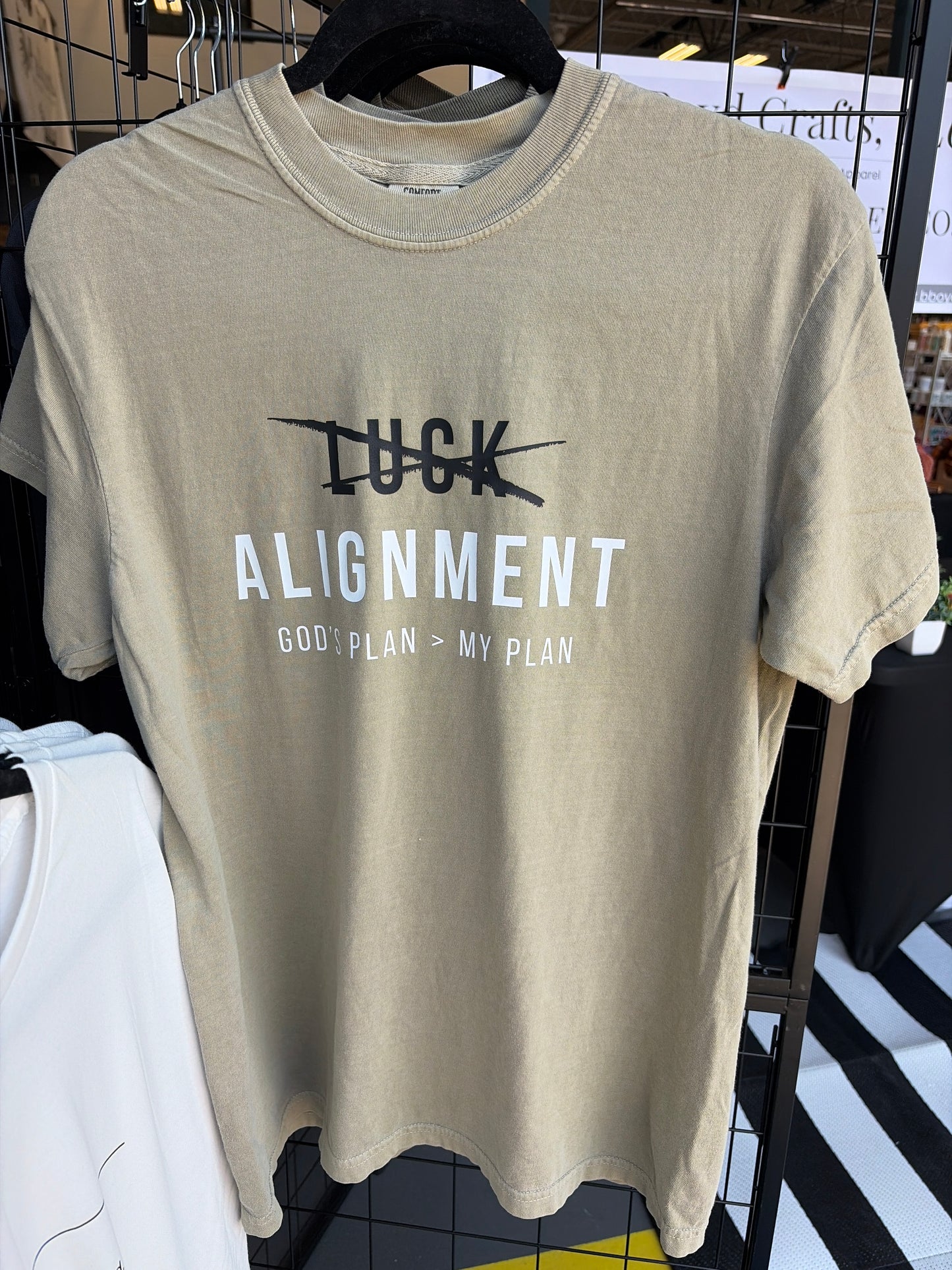 Not Luck Alignment Christian T-Shirt