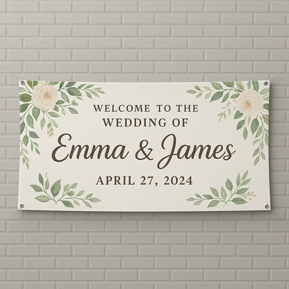 Custom 2x6 Foot Banner – Personalized Horizontal or Vertical Banners for Events, Business & Parties (Vinyl, Mesh, or Fabric)