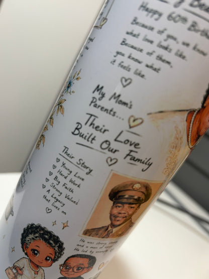 Personality Sketch 20 oz Tumbler | Masonic & OES