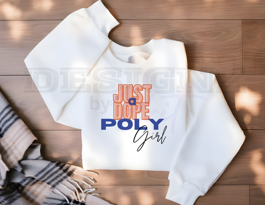 Dope Poly Girl Crewneck