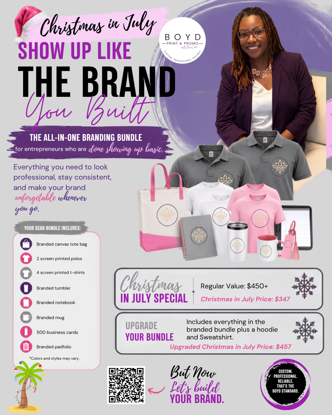 Christmas in July Business Branding Bundle