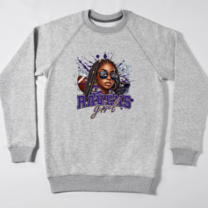 Ravens Girl w/ Image