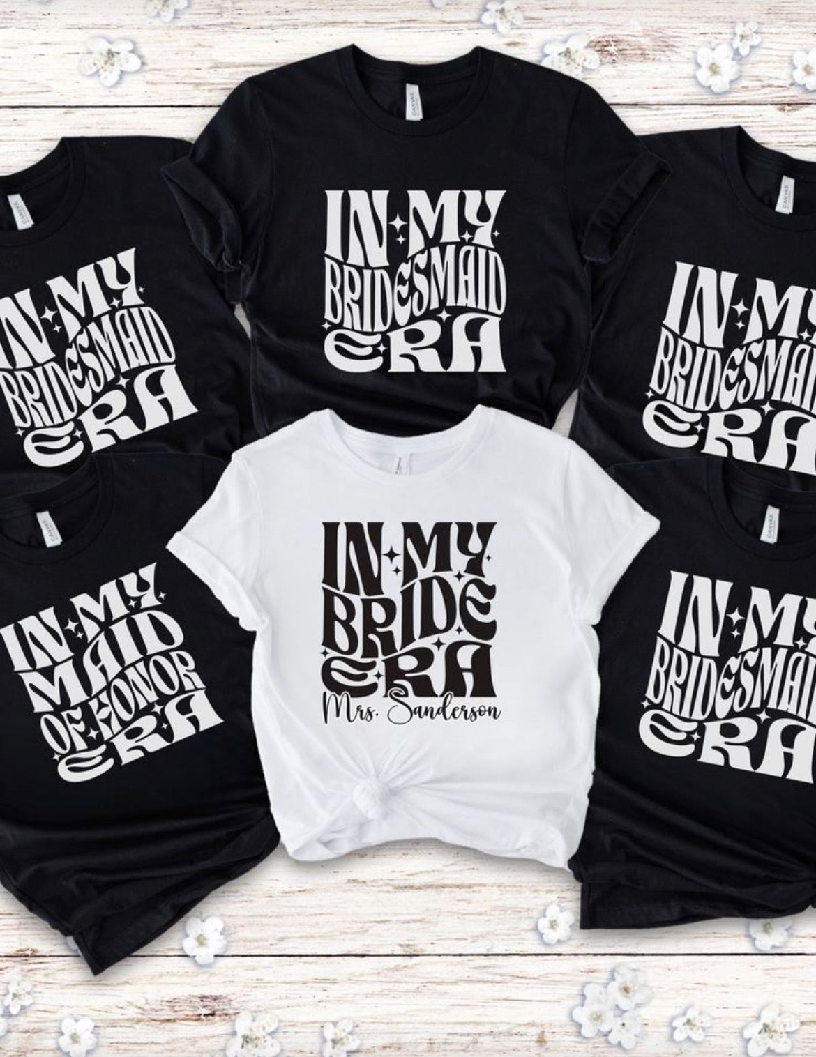 Bridesmaids/Bride Tees