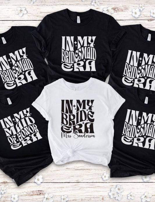 Bridesmaids/Bride Tees