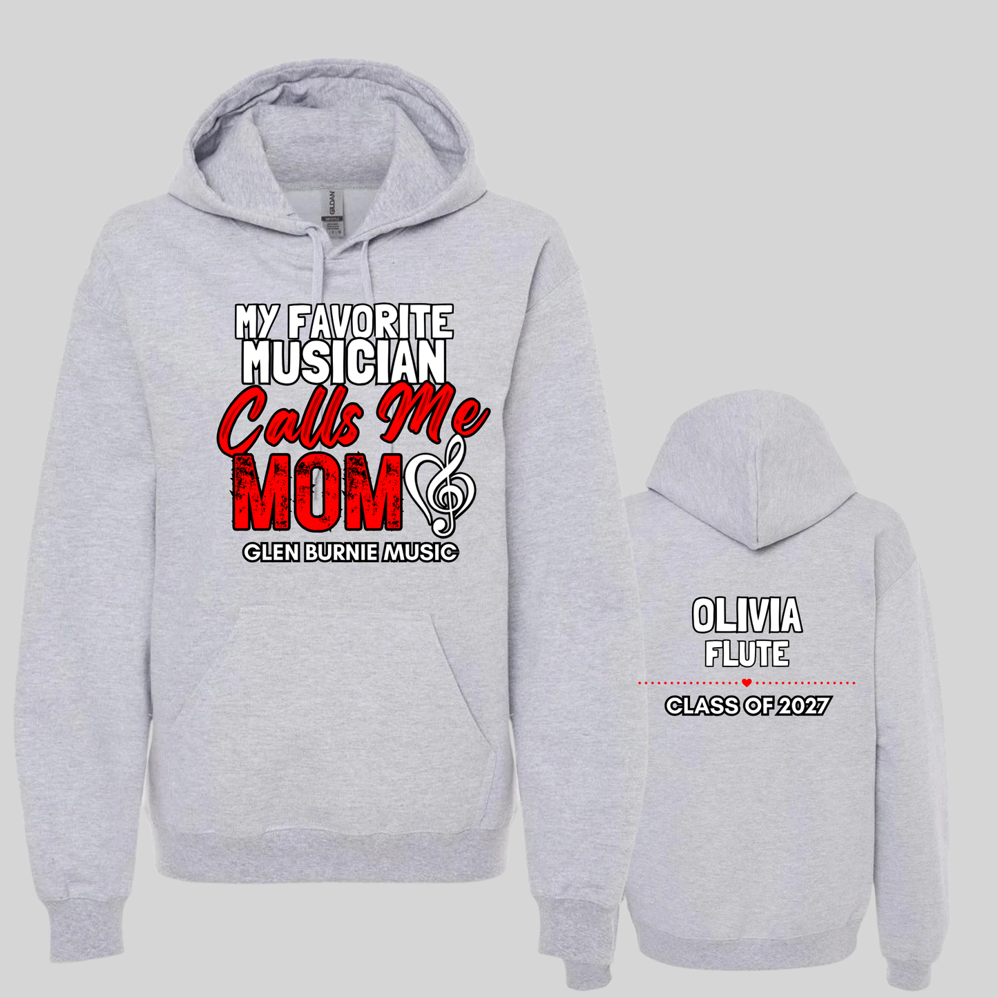 My Favorite Musician – Personalized GBHS Music Sweatshirt & Hoodie