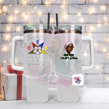 Personalized 40 oz Tumbler | Masonic & OES