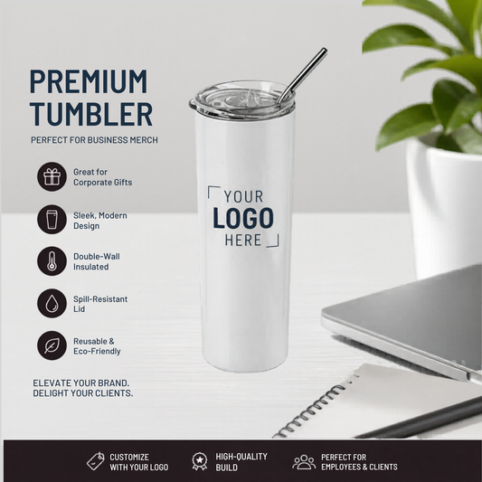 Custom 20 oz Tumbler | Business Branding
