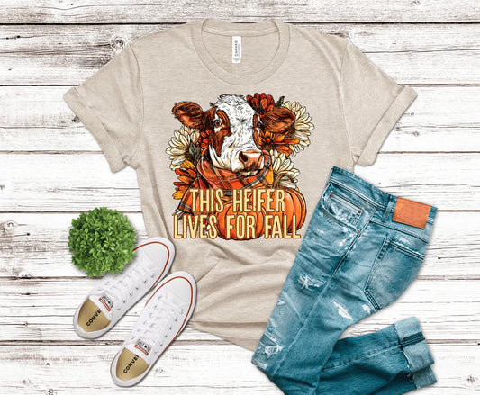 This Heifer Lives For Fall | Highland Cow