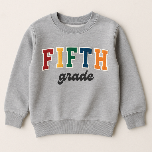 Youth Back to School Crewneck Sweatshirt