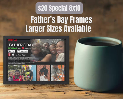 DadFlix Frame | Father’s Day Gift